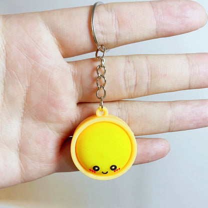 Fashion Holy Bible Keychain Mini Christian English Book Key Ring For Gift